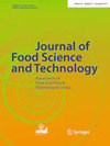 JOURNAL OF FOOD SCIENCE AND TECHNOLOGY-MYSORE雜志封面